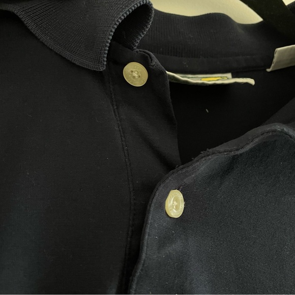 Master's Golf Navy-Blue Cotton Golf Polo M - Picture 5 of 11